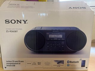Sony ZS-RS60BT (equipo de musica)