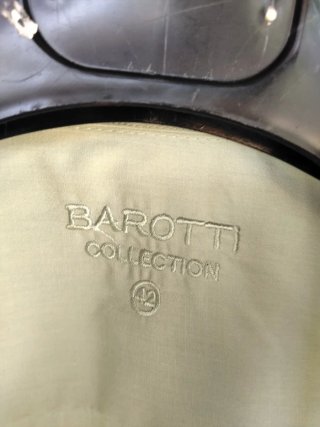 Camicia Barotti tg 42 verde manica lunga