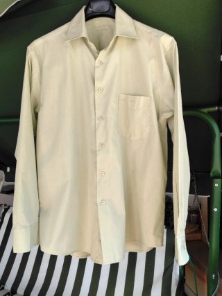 Camicia Barotti tg 42 verde manica lunga