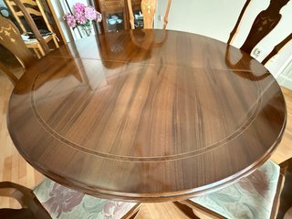 Mesa comedor extensible 1.15m + 5 sillas