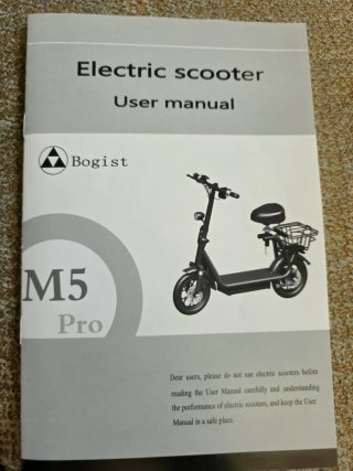 Patinete Eléctrico Bogist M5 Pro