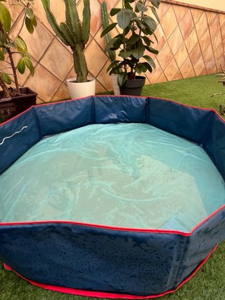Piscina infantil Decathlon plegable