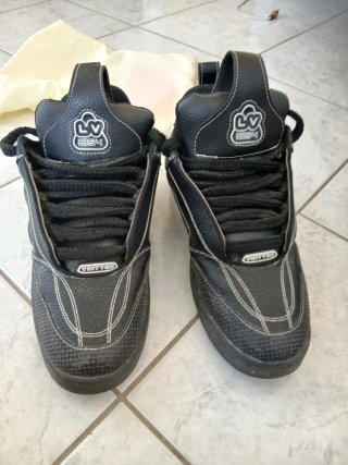 Scarpe Louis Vuitton Skate Nere