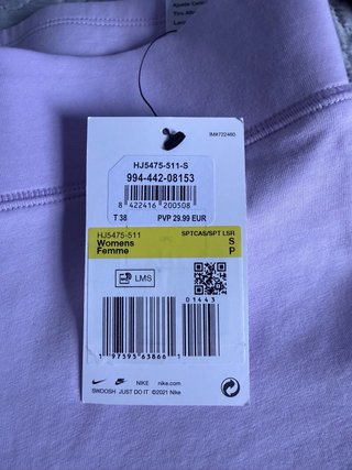 Mallas cortas Nike moradas