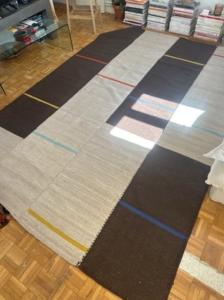 Alfombra Zara Home x Collagerie Lana Beige