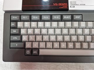 Philips VG-8020 Ordenador MSX funcionando