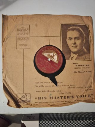 Lote 100 discos vinilo His Master's Voice
