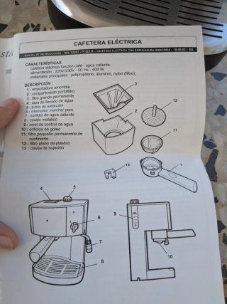 Cafetera Eléctrica Coffee Cream