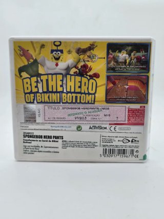 Spongebob Hero Pants Nintendo 3DS Esp