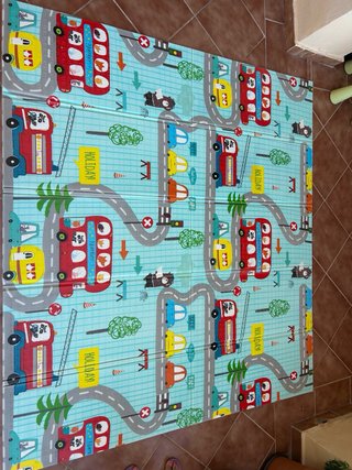 Alfombra Bebé XL Plegable Reversible