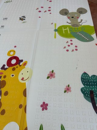 Alfombra Bebé XL Plegable Reversible