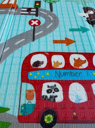 Alfombra Bebé XL Plegable Reversible