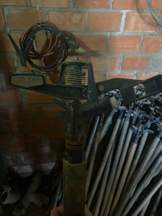 Aspersores de riego de aluminio