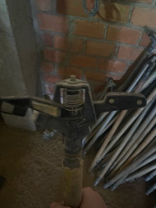 Aspersores de riego de aluminio