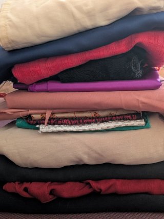 Lote de telas y retales por metros | Costura, moda