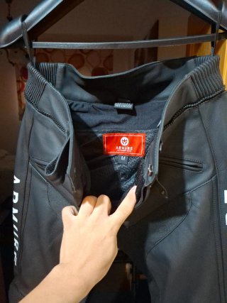 Pantalón cuero deportivo ARMURE/ Talla M