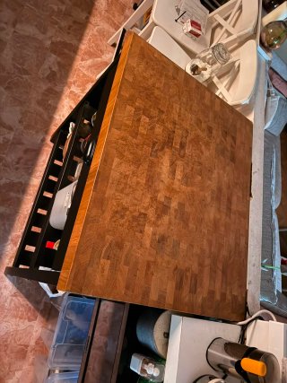 Isla de cocina IKEA Vadholma