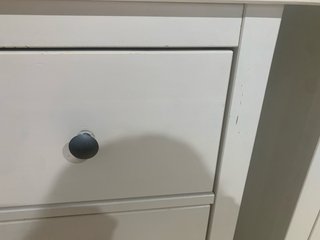 Cómoda blanca 3 cajones Ikea Hemnes