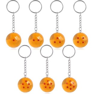 Set Portachiavi 7 Sfere Dragon Ball