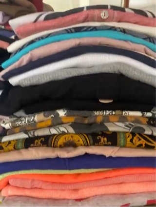 Conjunto de 12 cajas de ropa ideal para mercadillo