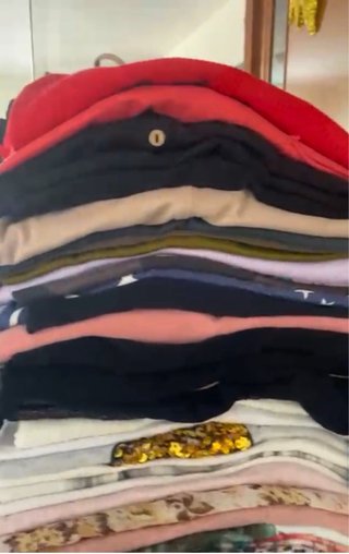 Conjunto de 12 cajas de ropa ideal para mercadillo