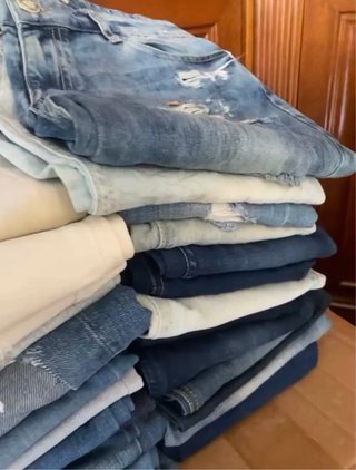 Conjunto de 12 cajas de ropa ideal para mercadillo