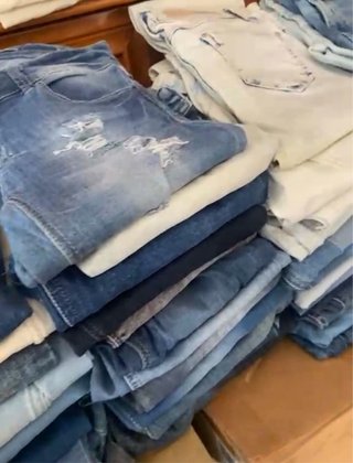 Conjunto de 12 cajas de ropa ideal para mercadillo
