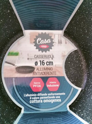 Set 2 Pentole Padella Casseruola  anche induzione