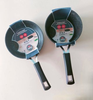 Set 2 Pentole Padella Casseruola  anche induzione