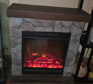 Chimenea Eléctrica Kalestein imitación fuego