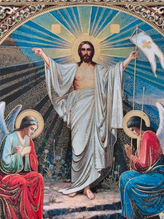 Icono Ortodoxo: Resurrección de Cristo