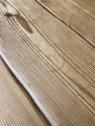 Mesa de madera y 6 sillas