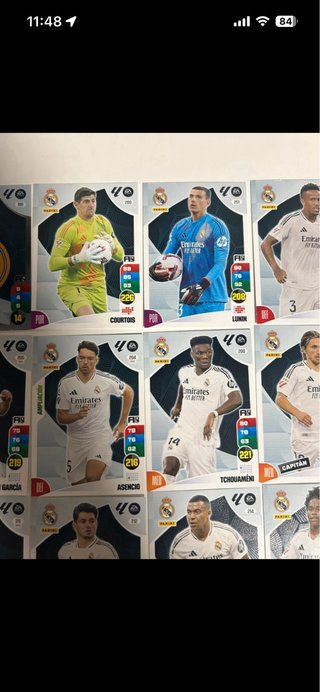CROMOS REAL MADRID