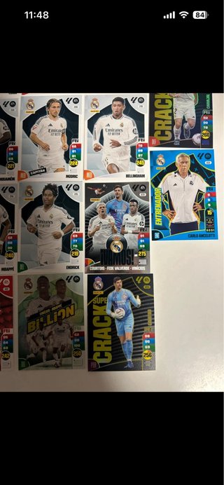 CROMOS REAL MADRID