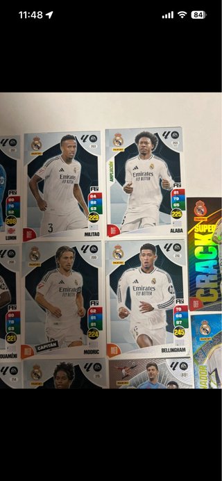 CROMOS REAL MADRID