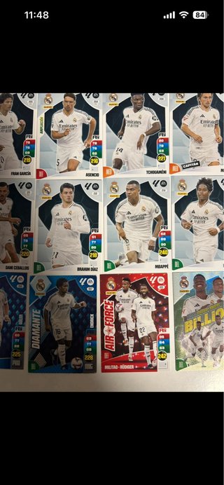 CROMOS REAL MADRID