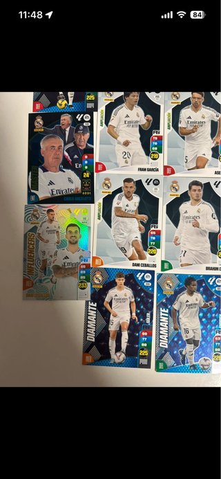 CROMOS REAL MADRID