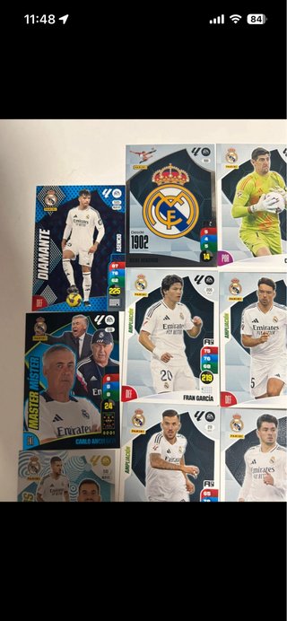 CROMOS REAL MADRID