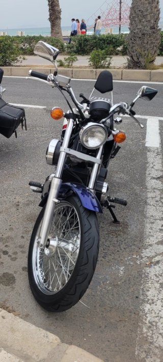 Honda VT 750 S Cruiser Azul/Blanco