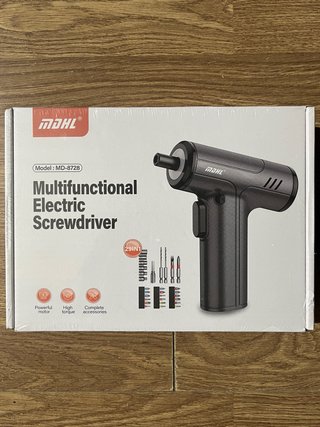 Destornillador Eléctrico Multifunción