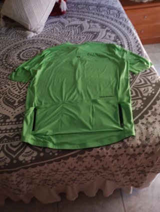 Maillot ciclismo Van Rysel verde