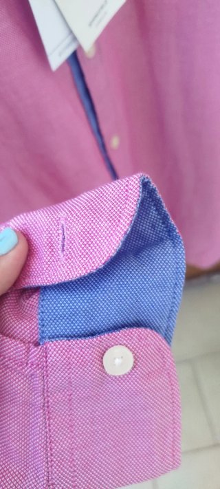 Camisa Springfield Rosa Talla L