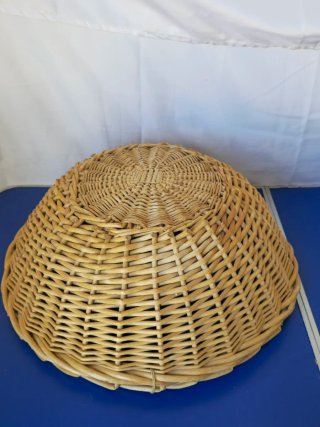 Cesto Rotondo Vintage in Vimini