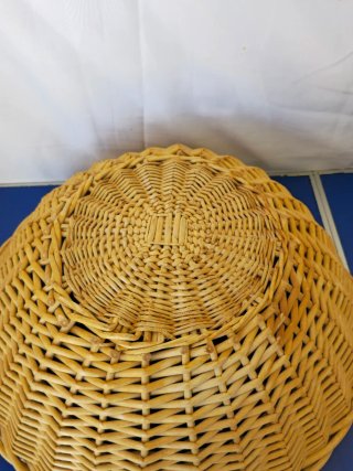 Cesto Rotondo Vintage in Vimini