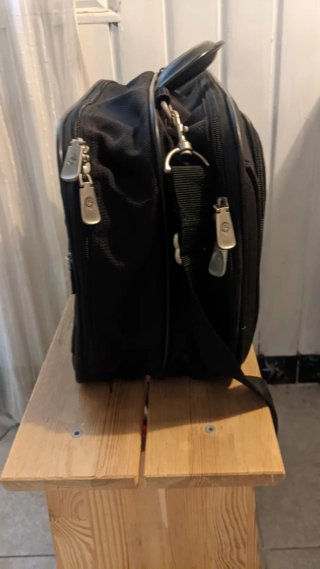 Maletín Samsonite Portad. Negro 40 x 30 cms