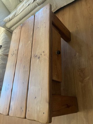 Mesa baja madera