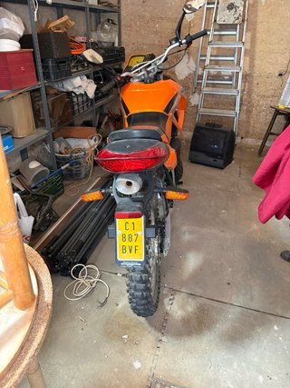 Moto 49cc Enduro/Motocross Naranja