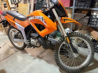 Moto 49cc Enduro/Motocross Naranja