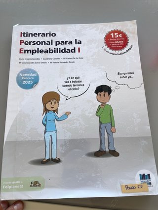 Libro itinerario personal para la empleabilidad 1