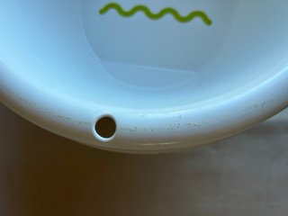 Bañera bebé blanca con antideslizante